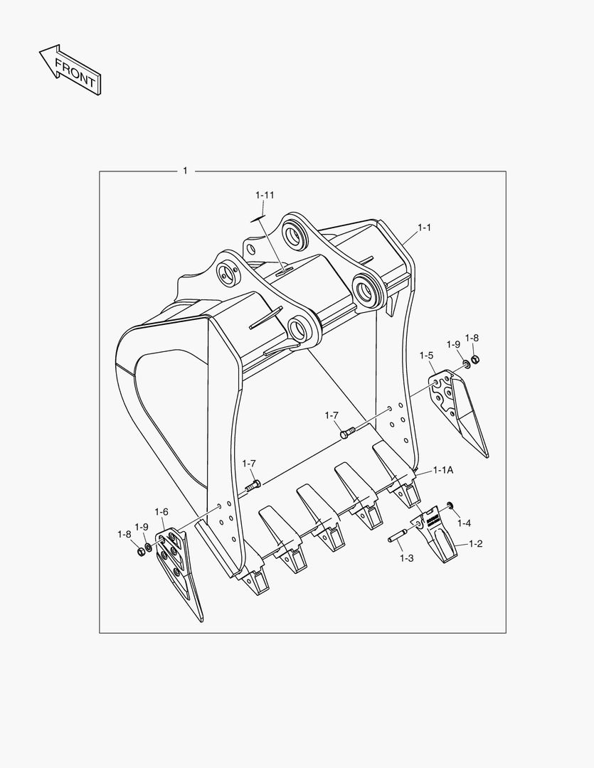 6830 BUCKET - 1.49mВі