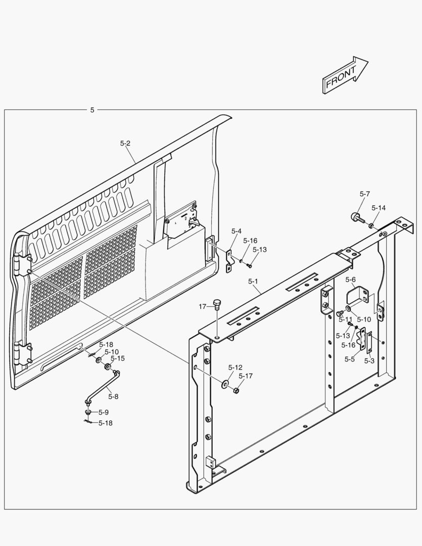 БОКОВАЯ ДВЕРЬ - ЛЕВОСТОРОННИЙ