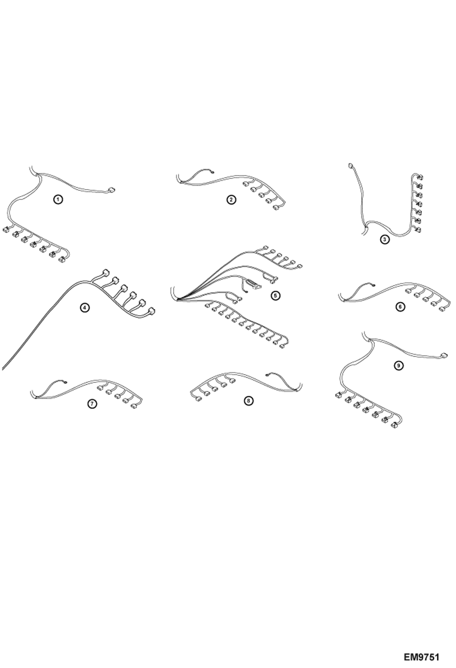 ГЛАВНЫЙ ЖГУТ КАБЕЛЕЙ