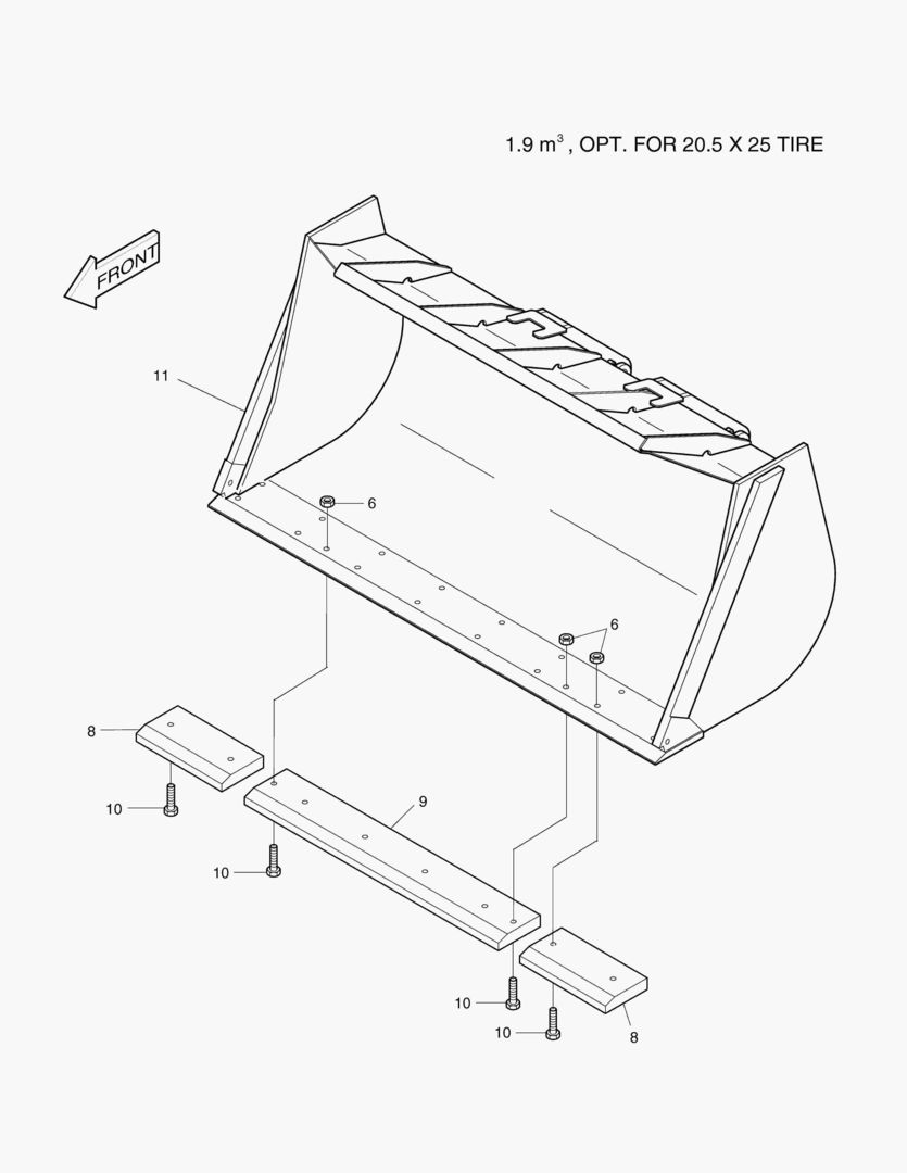 2170 BUCKET-1.9гЋҐ - EDGE(OPT.)