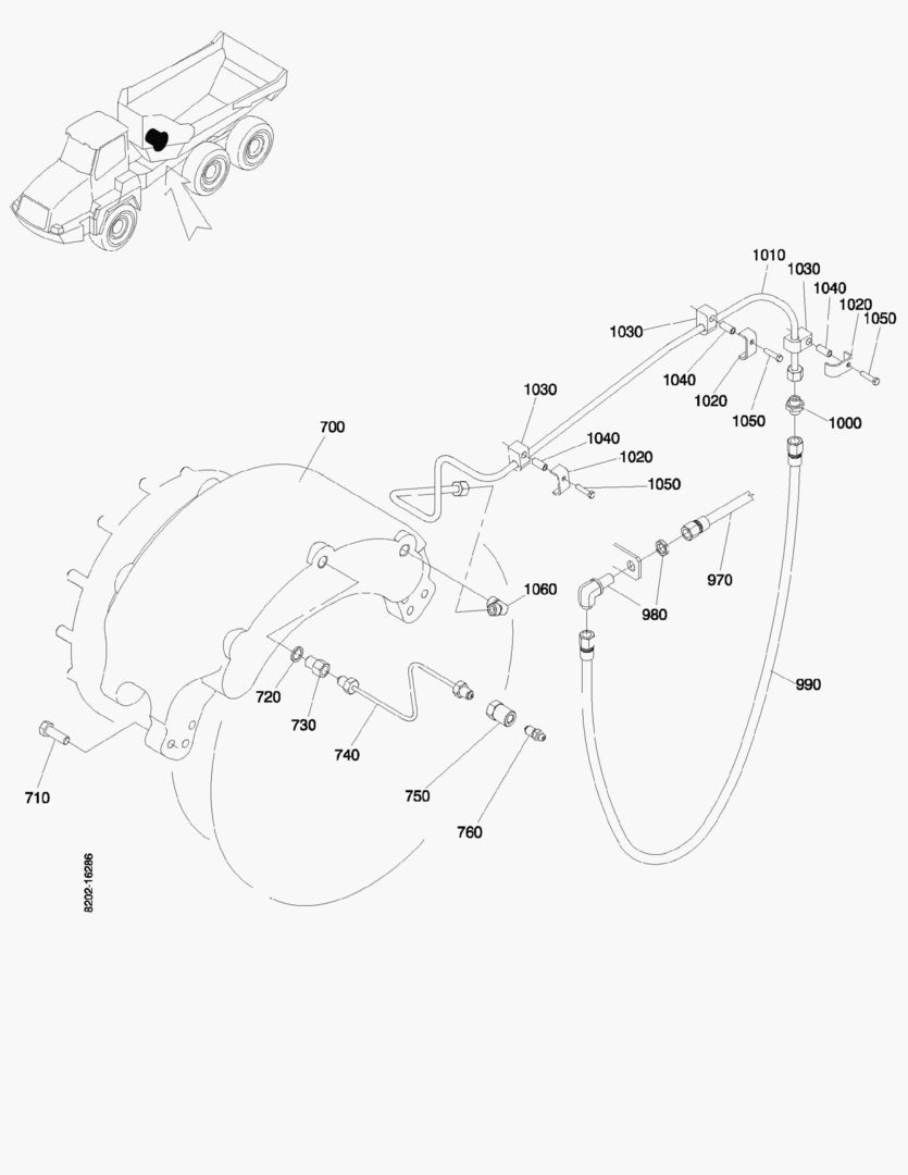 G160-24 CALIPER RH; FRONT TANDEM. [710045~]