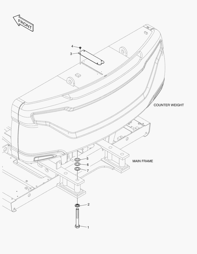 УСТАНОВКА ПРОТИВОВЕСА