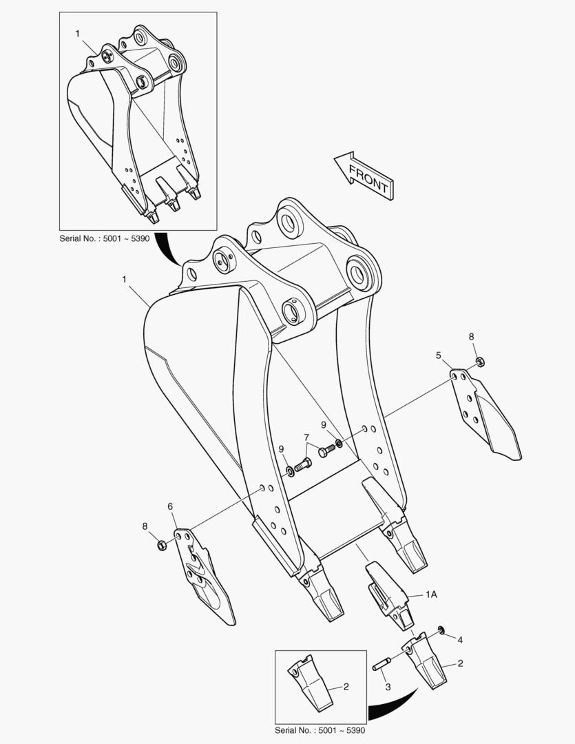 6780 BUCKET ASS`Y - 0.51mВі