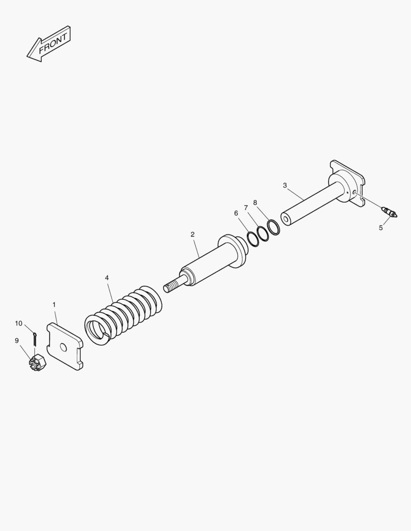 ПРУЖИНЫ ГУСЕНИЦЫ