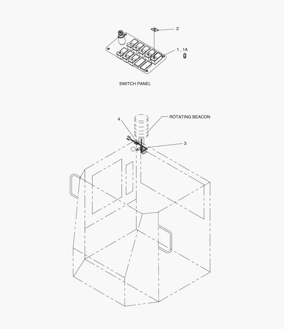 1550 ROTATING BEACON