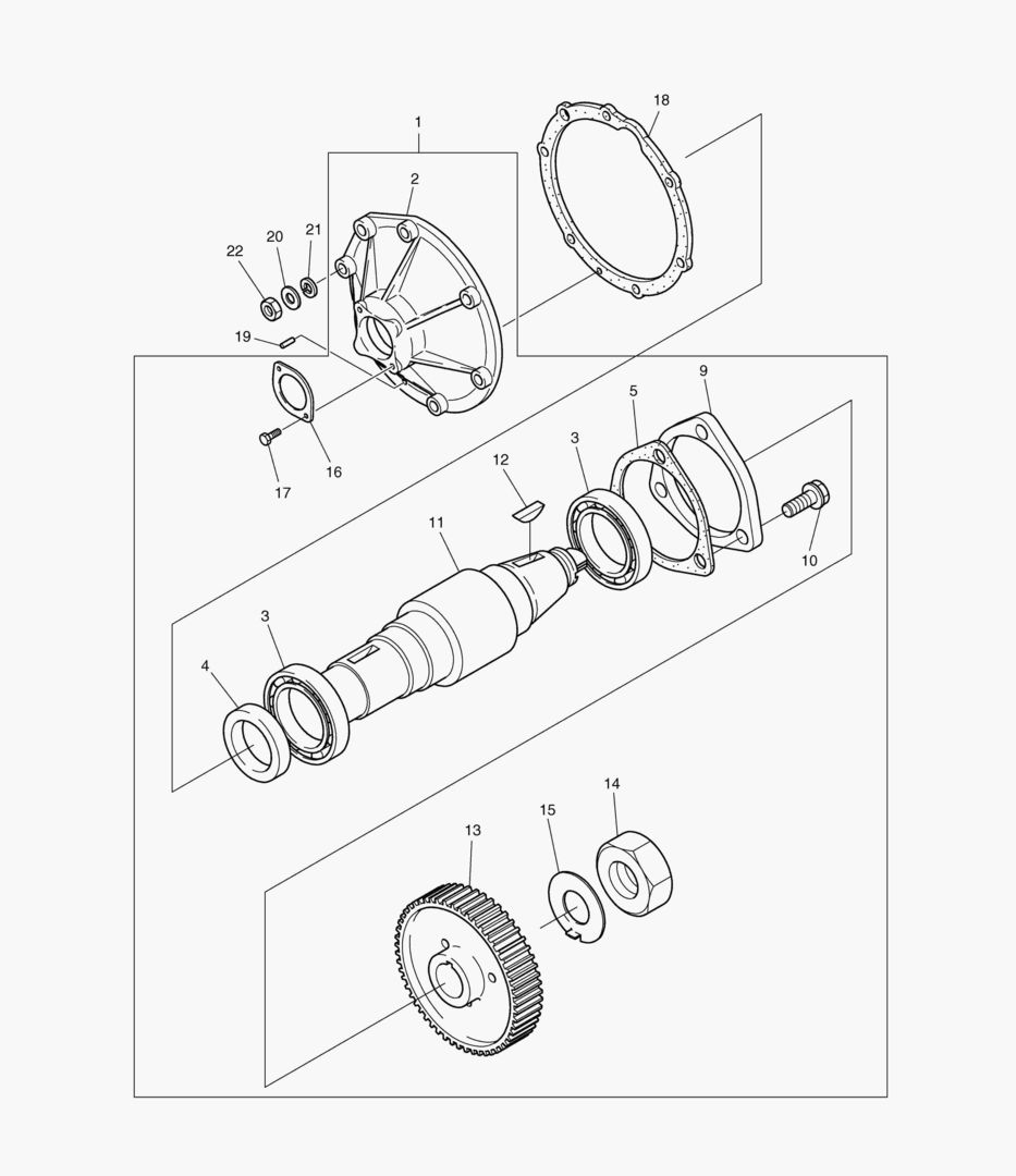 027 FUEL INJECTION PUMP DRIVE