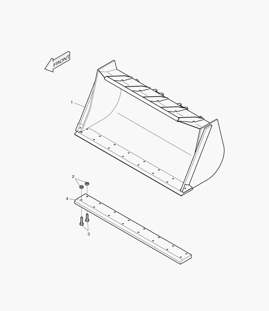 2155 BUCKET-3.5mВіCUTTING EDGE