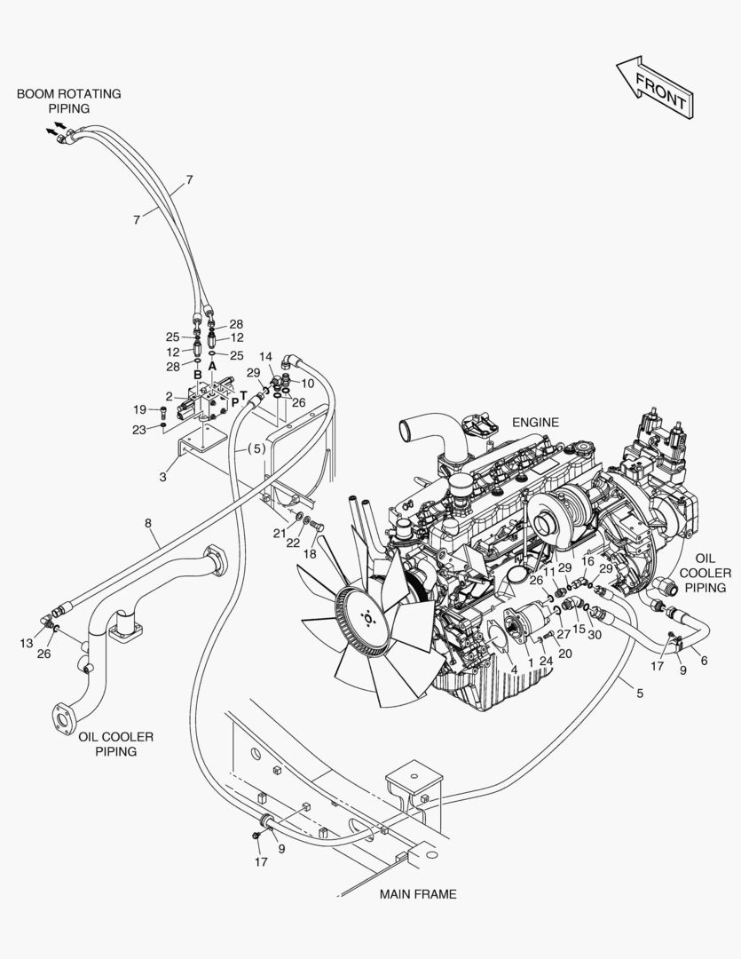 ГЛАВНАЯ МАГИСТРАЛЬ - ВРАЩАЮЩИЙСЯ(ШАРНИРНАЯ СТРЕЛА)