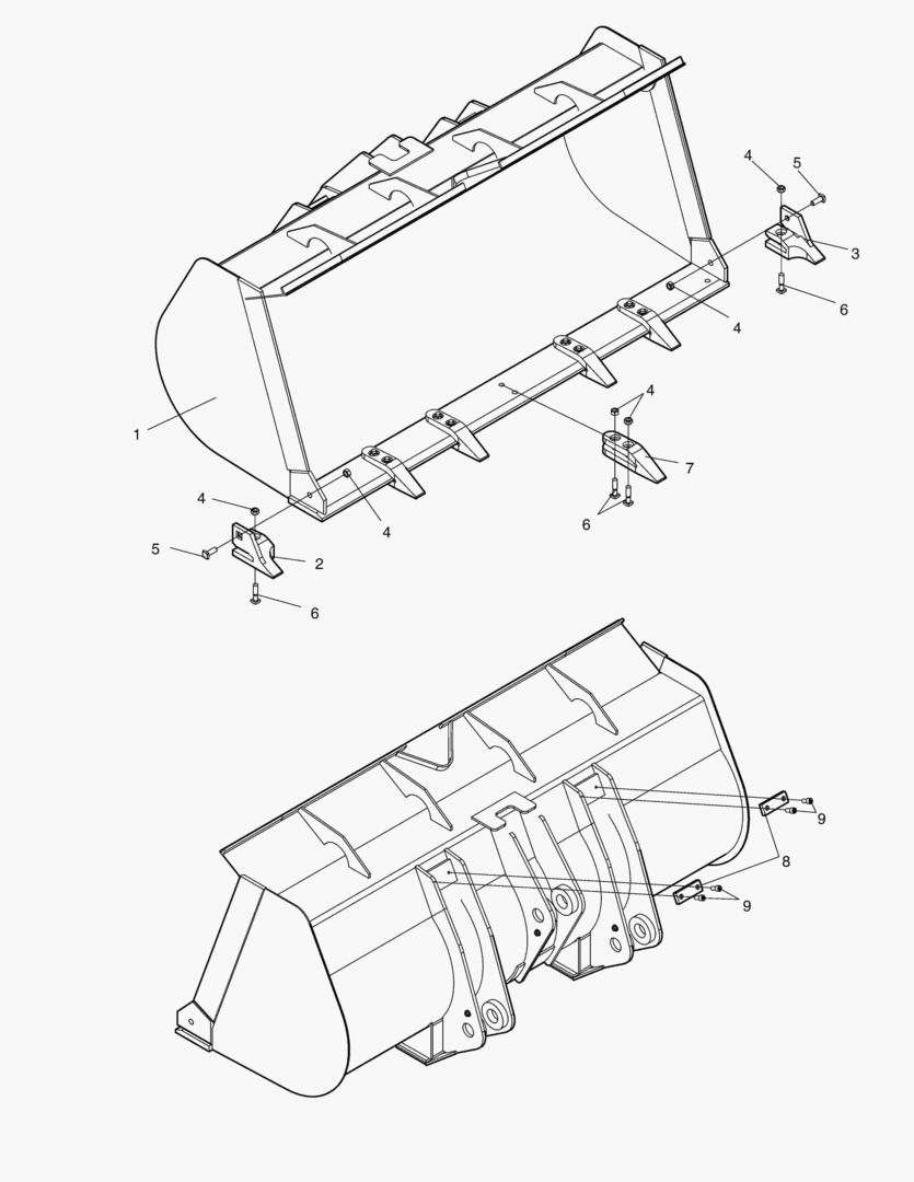 5870 BUCKET ASSY-1.8M3 [10394~]