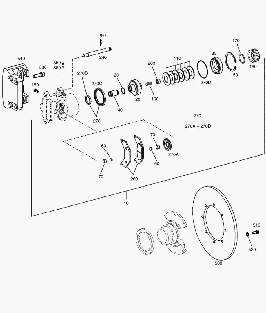 Спецтехника 3210 PARKING BRAKE - TRANSMISSION [5001~5278] - главное фото