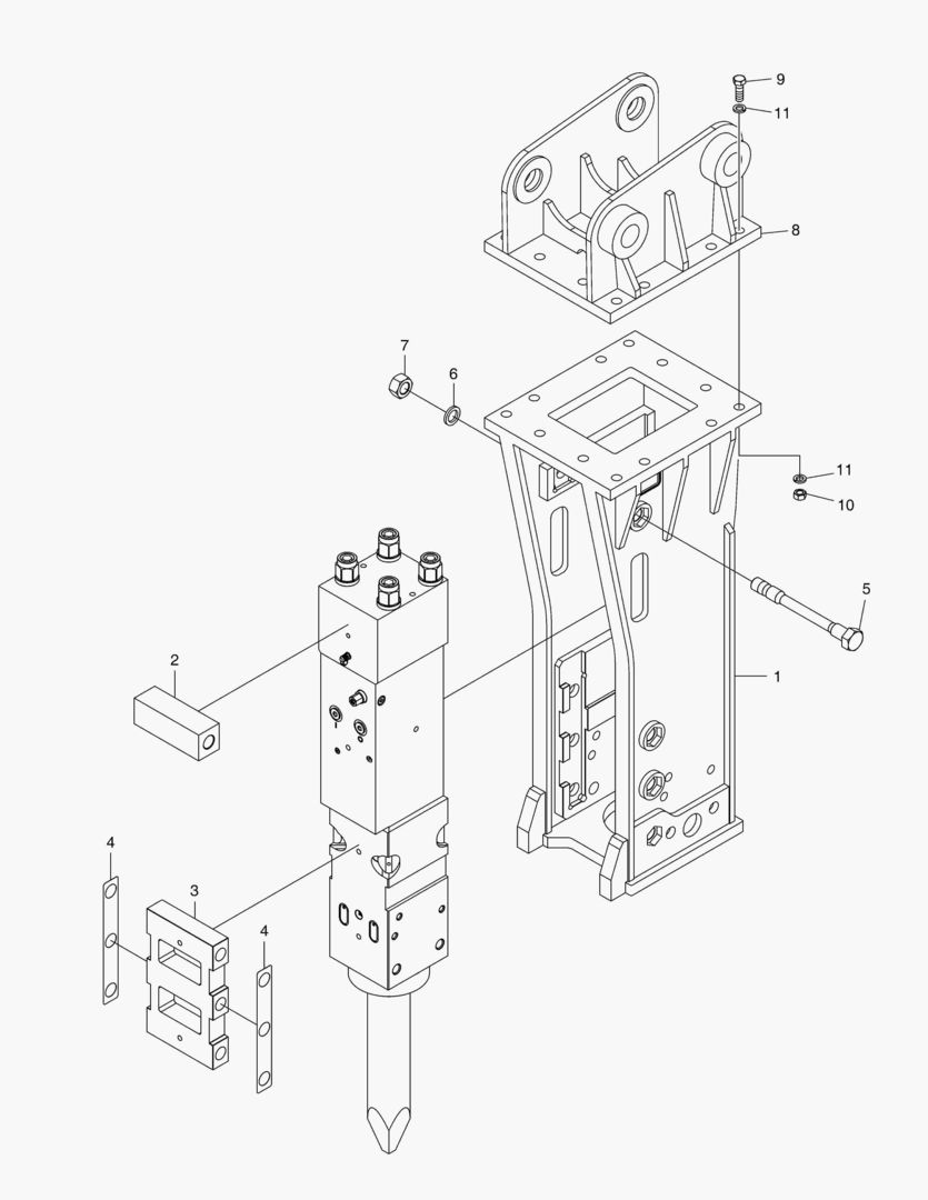 Спецтехника 1110 TOP MOUNTING