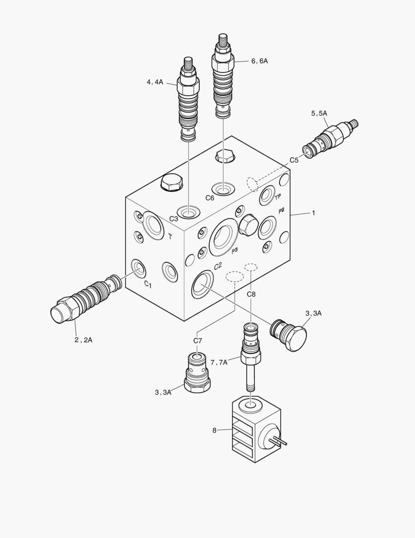 3530 BRAKE & PILOT SUPPLY VALVE