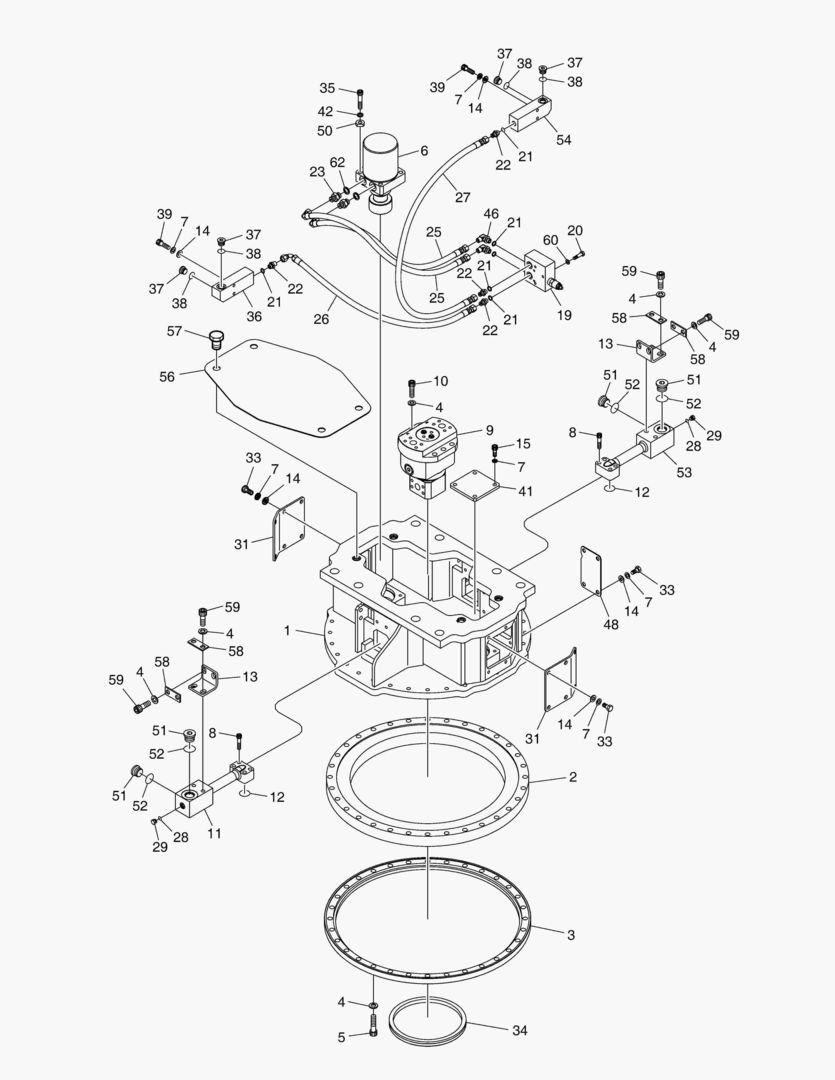 1120 FRAME ASS`Y-MOUNTING
