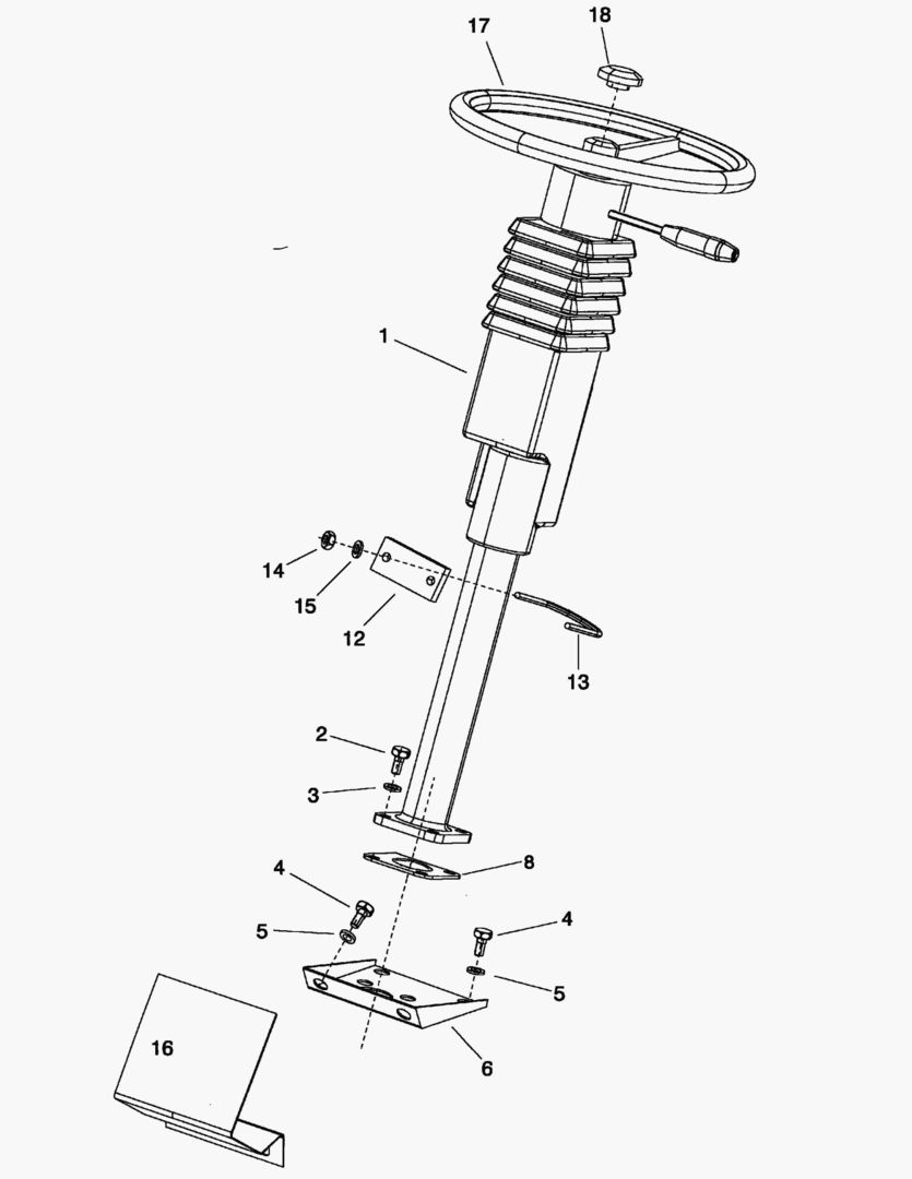 G075-27 STEERING COLUMN [410002~410251]