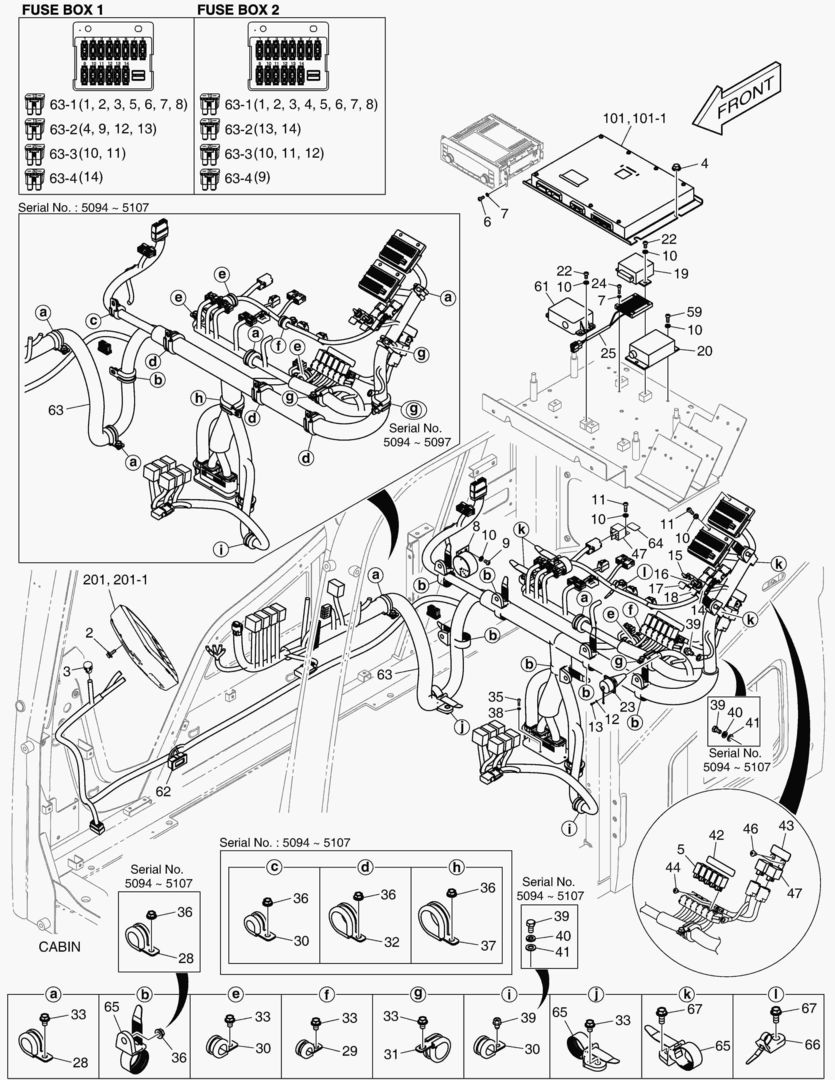 1782 ELECTRIC PARTS - CABIN [5094~]
