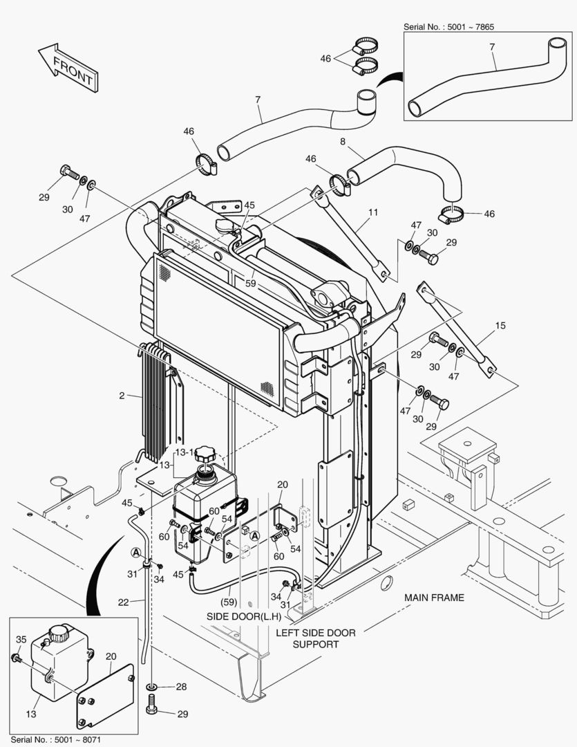 ОПОРТНЫЙ УЗЕЛ РАДИАТОРА