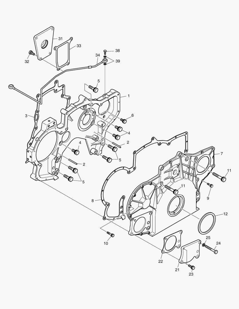 КАРТЕР РАСПРЕДЕЛИТЕЛЬНЫХ ШЕСТЕРЕН