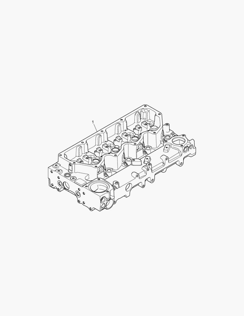 Спецтехника 005 CYLINDER HEAD ASS`Y - главное фото