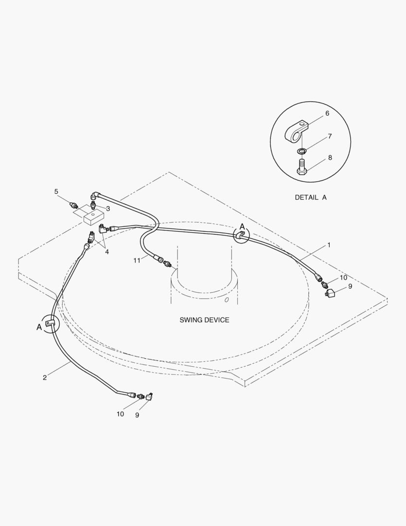 ТРУБОПРОВОД СМАЗОЧНОЙ СИСТЕМЫ