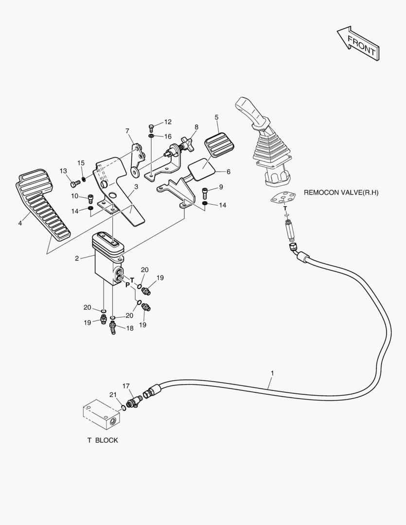 ТРУБОПРОВОД СЕРВОУПРАВЛЕНИЯ - 2 ПУТИ(2)