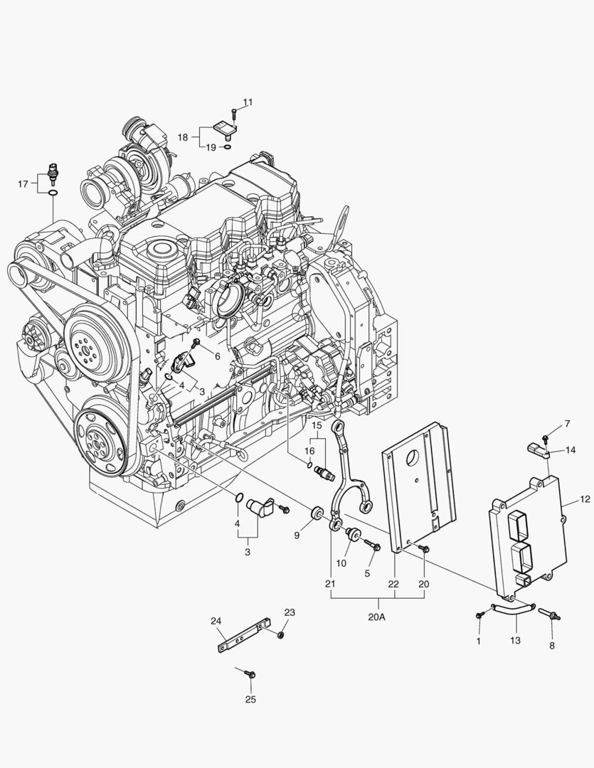БЛОК УПРАВЛЕНИЯ ДВИГАТЕЛЕМ
