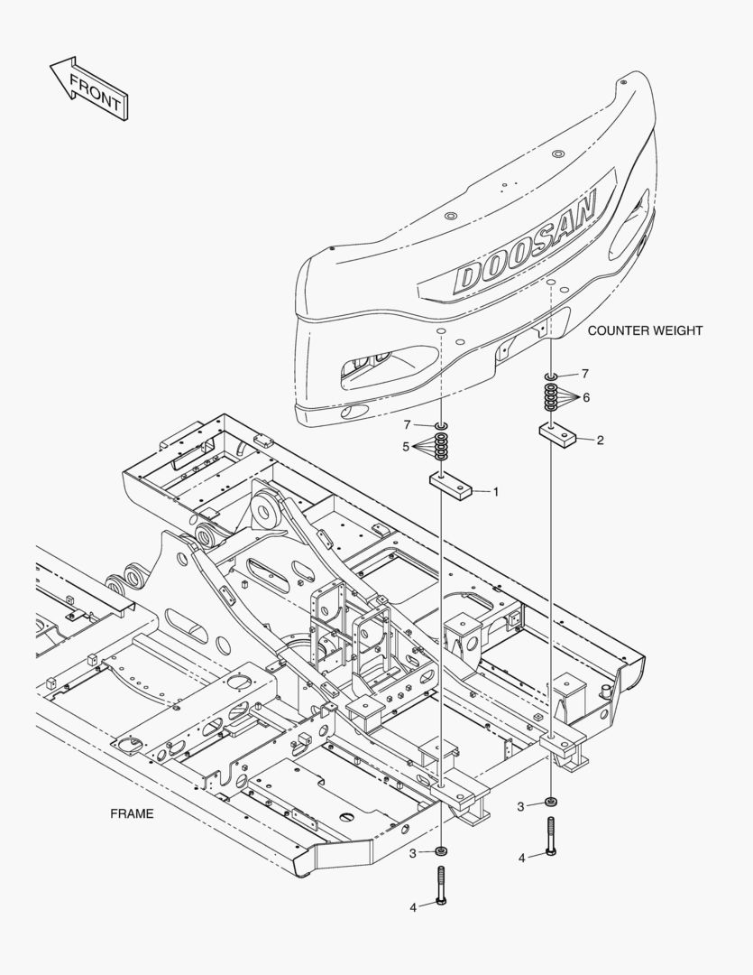 УСТАНОВКА ПРОТИВОВЕСА