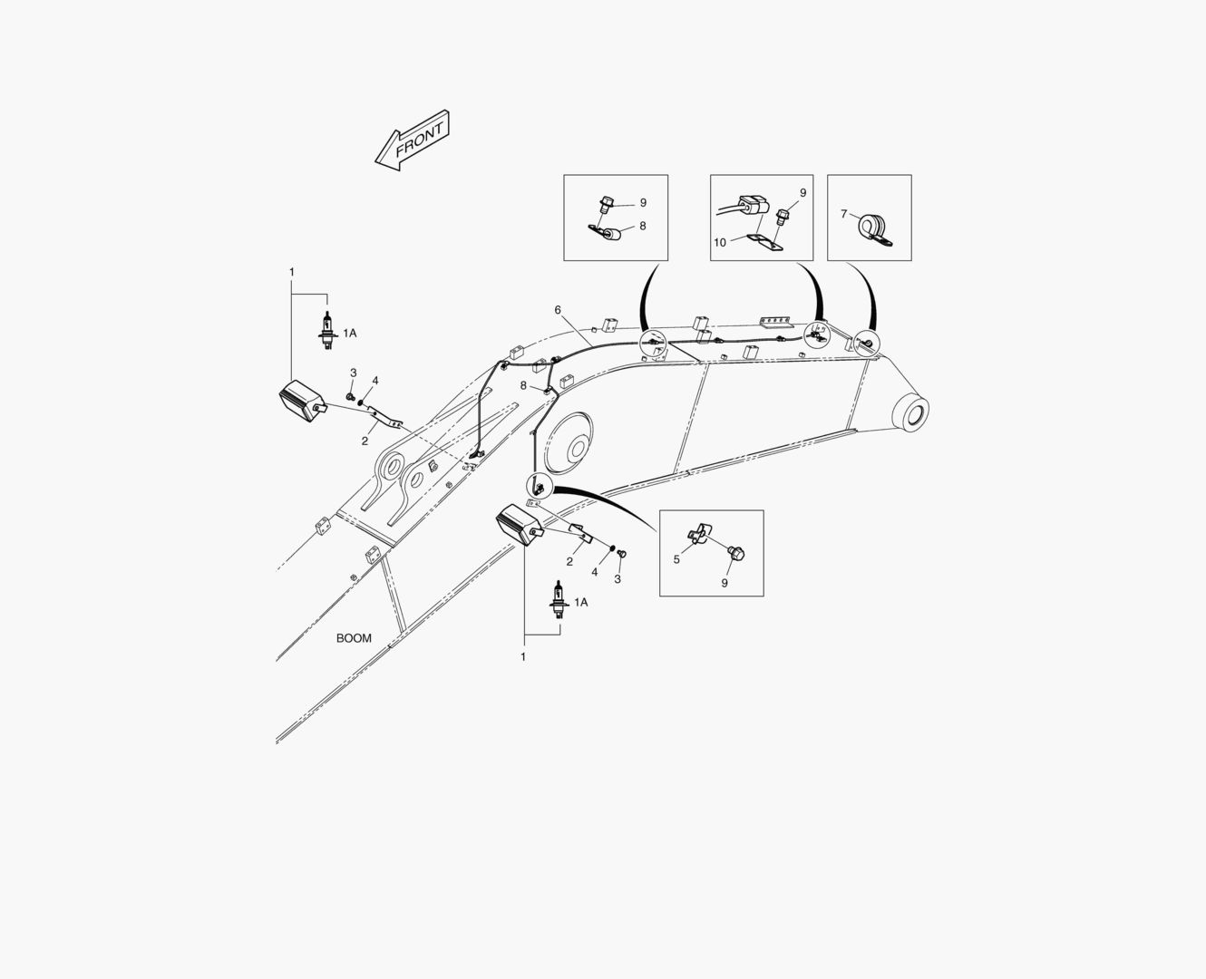 ЭЛЕКТРИЧЕСКИЕ ЗАПЧАСТИ - РАБОЧАЯ ФАРА