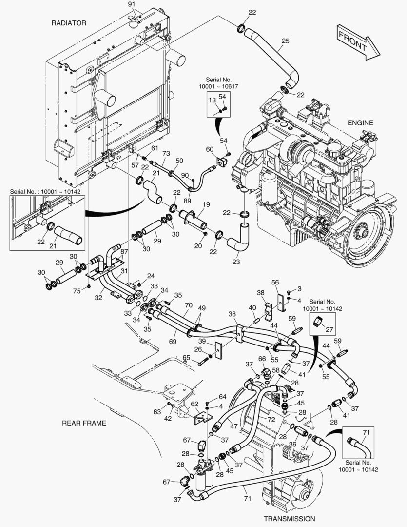 ТУБОПРОВОД МАСЛЯНОГО РАДИАТОРА(1)