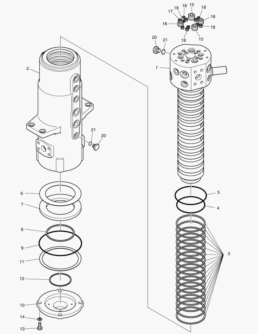 Спецтехника 4300 CENTER JOINT - INDEPENDENT ATTACH [5001~11235] - главное фото