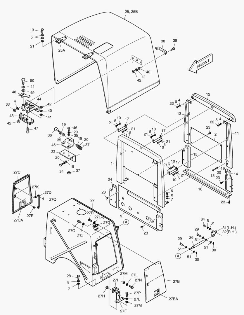 КРЫШКА ДВИГАТЕЛЯ