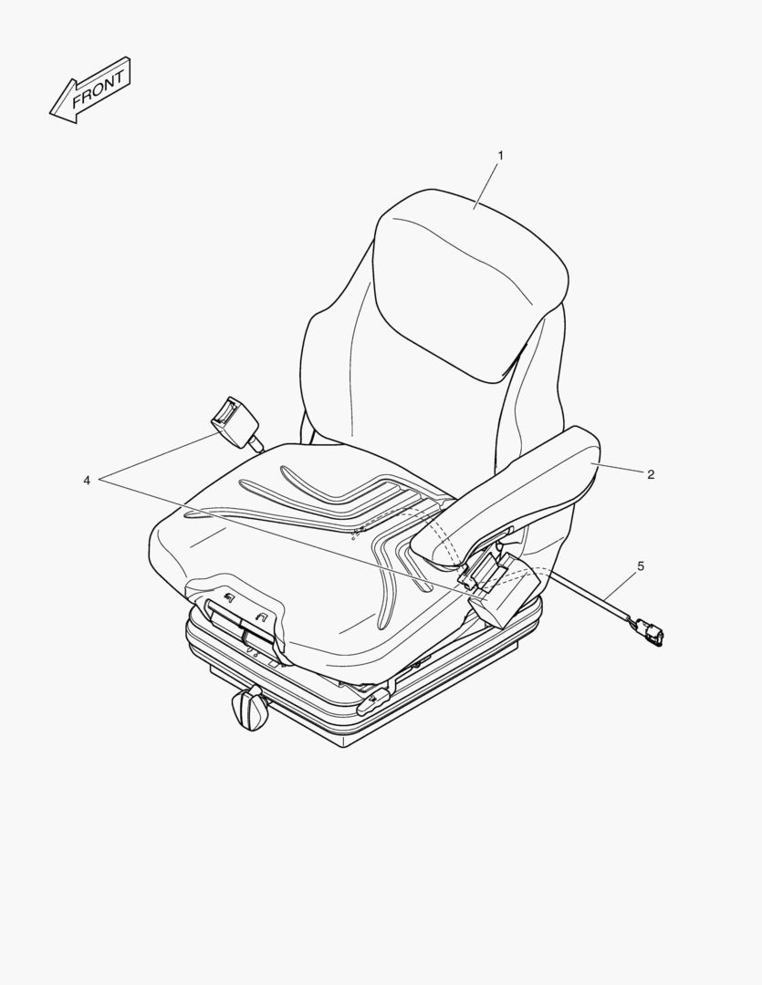 5280 SEAT ASS`Y - MECHANICAL(HEATER)