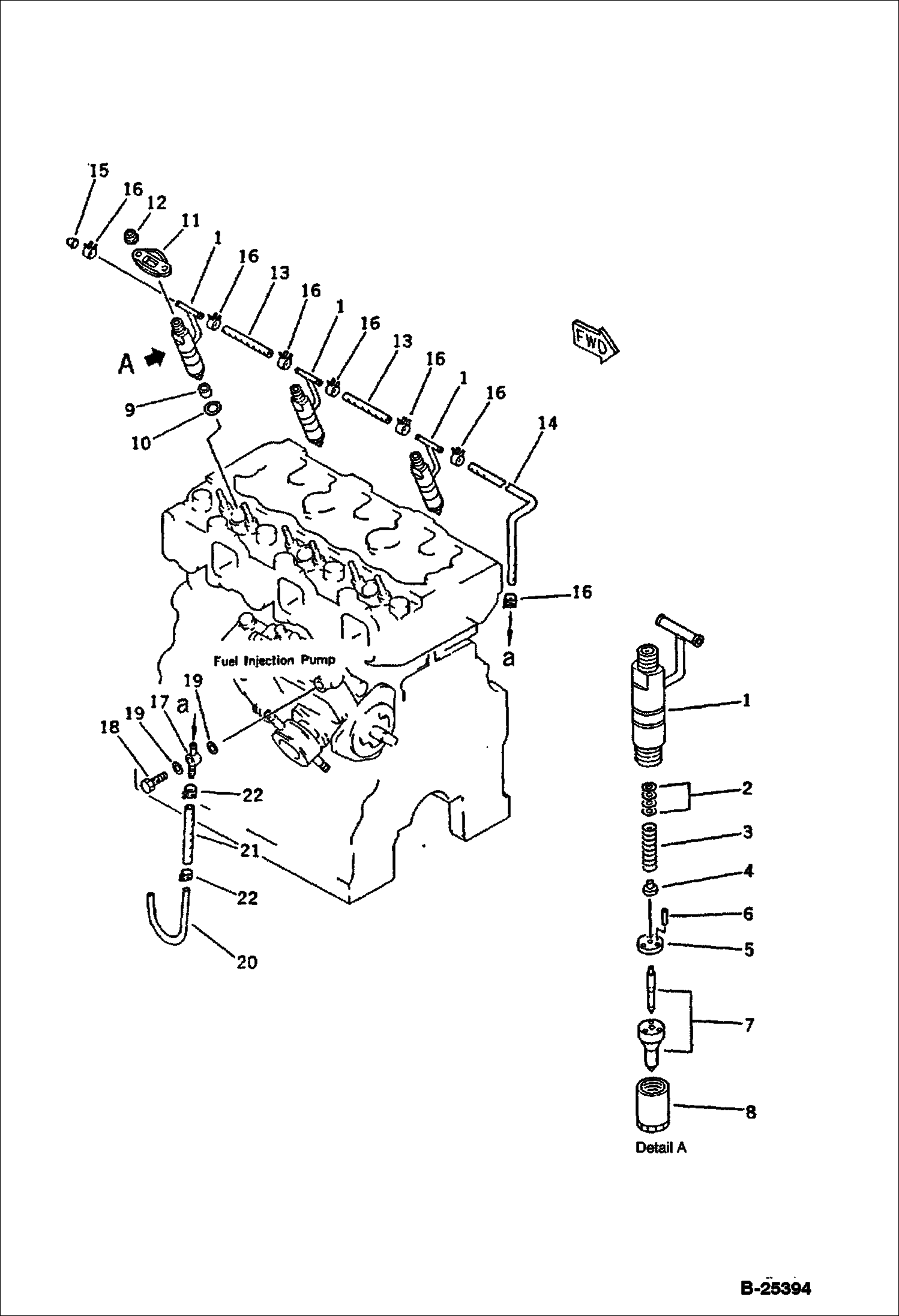 ТОПЛИВНЫЙ ЖИКЛЕР И СЛИВНОЙ ШЛАНГ