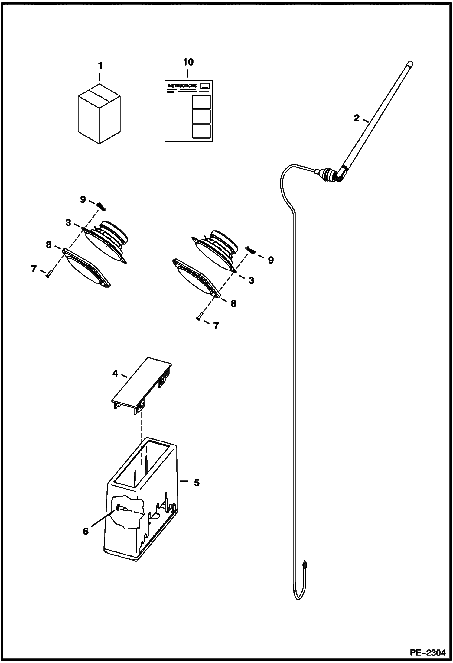 КОМПЛЕКТ ДЛЯ УСТАНОВКИ РАДИО