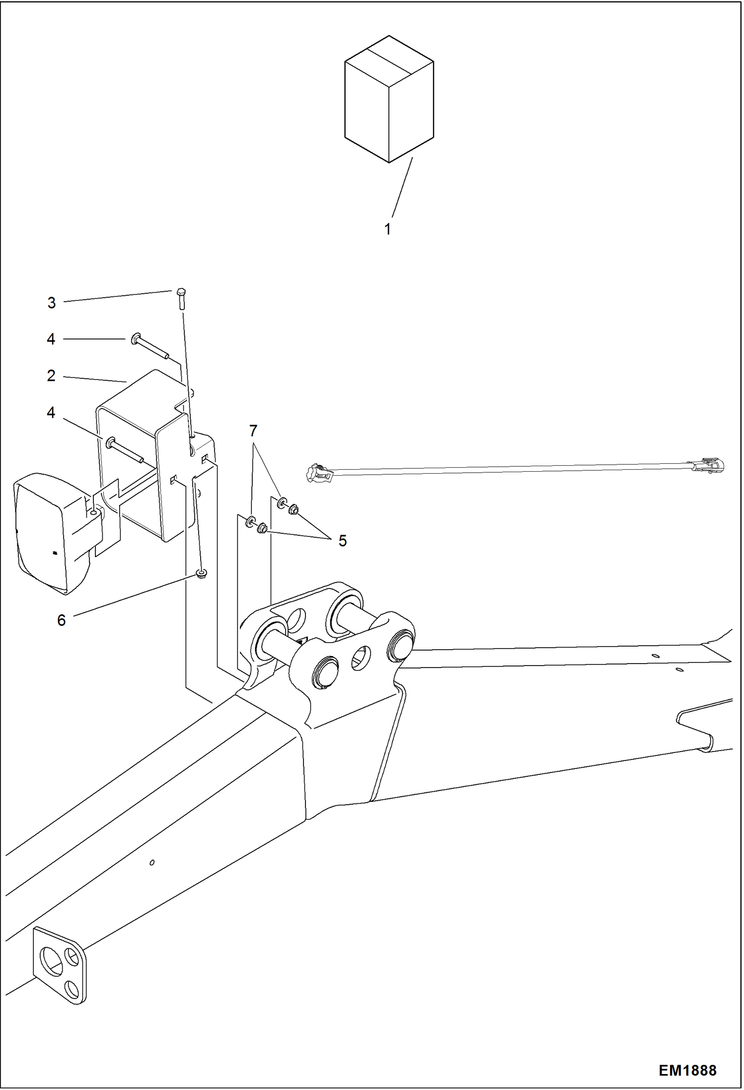 КОМПЛЕКТ ОГРАЖДЕНИЙ ДЛЯ ФАРЫ СТРЕЛЫ