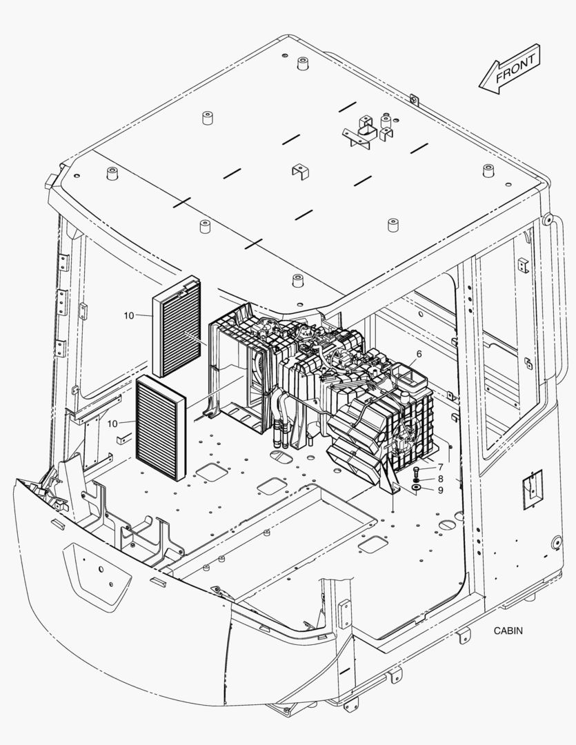 КОНДИЦИОНЕР - КАБИНА