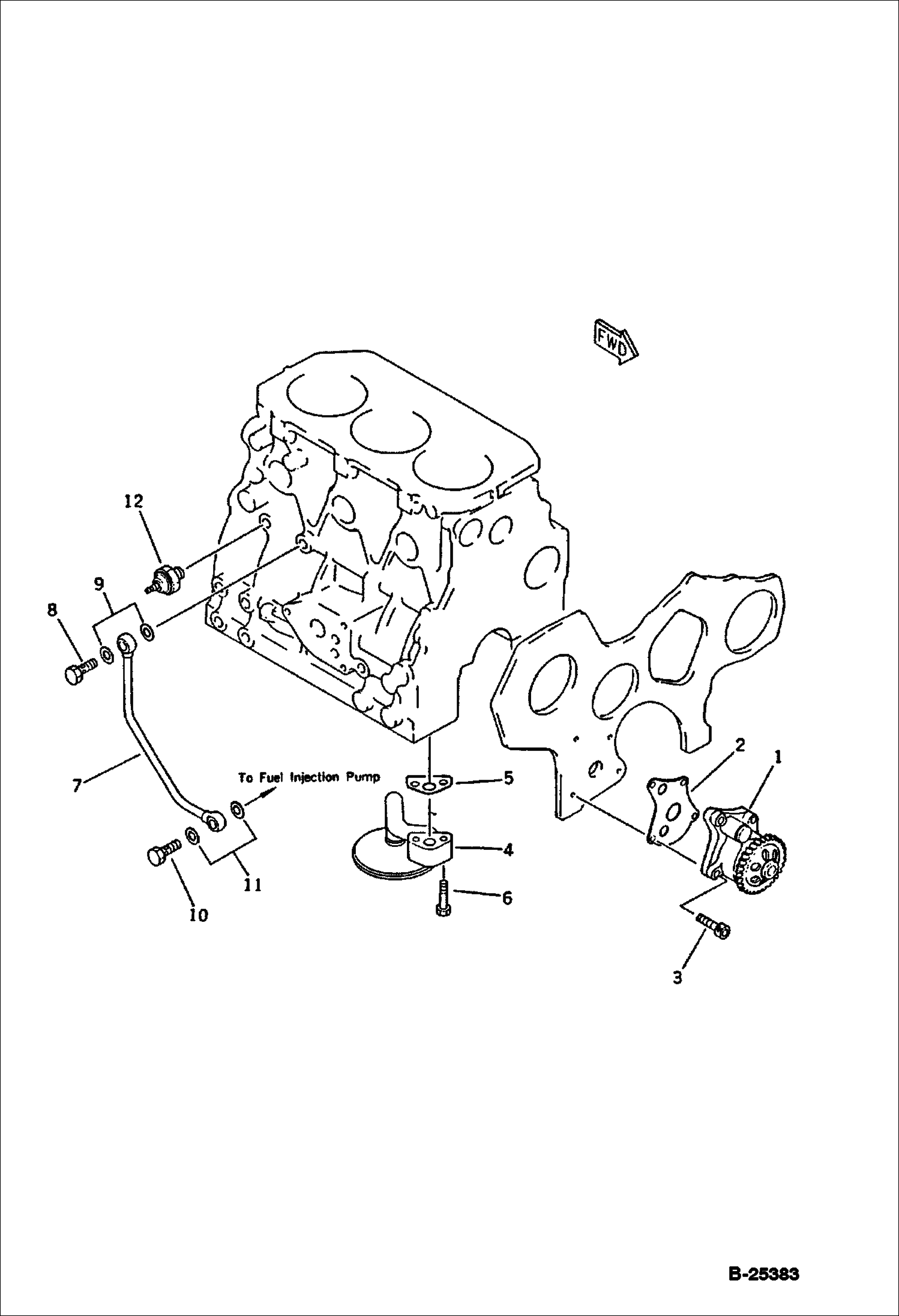НАСОС ДЛЯ СМАЗОЧНОГО МАСЛА