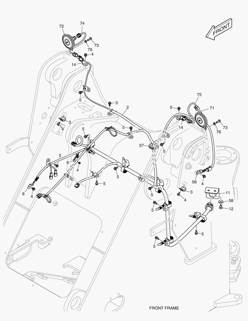 ЭЛЕКТРИЧЕСКИЕ ЗАПЧАСТИ - ФРОНТАЛЬНЫЙ