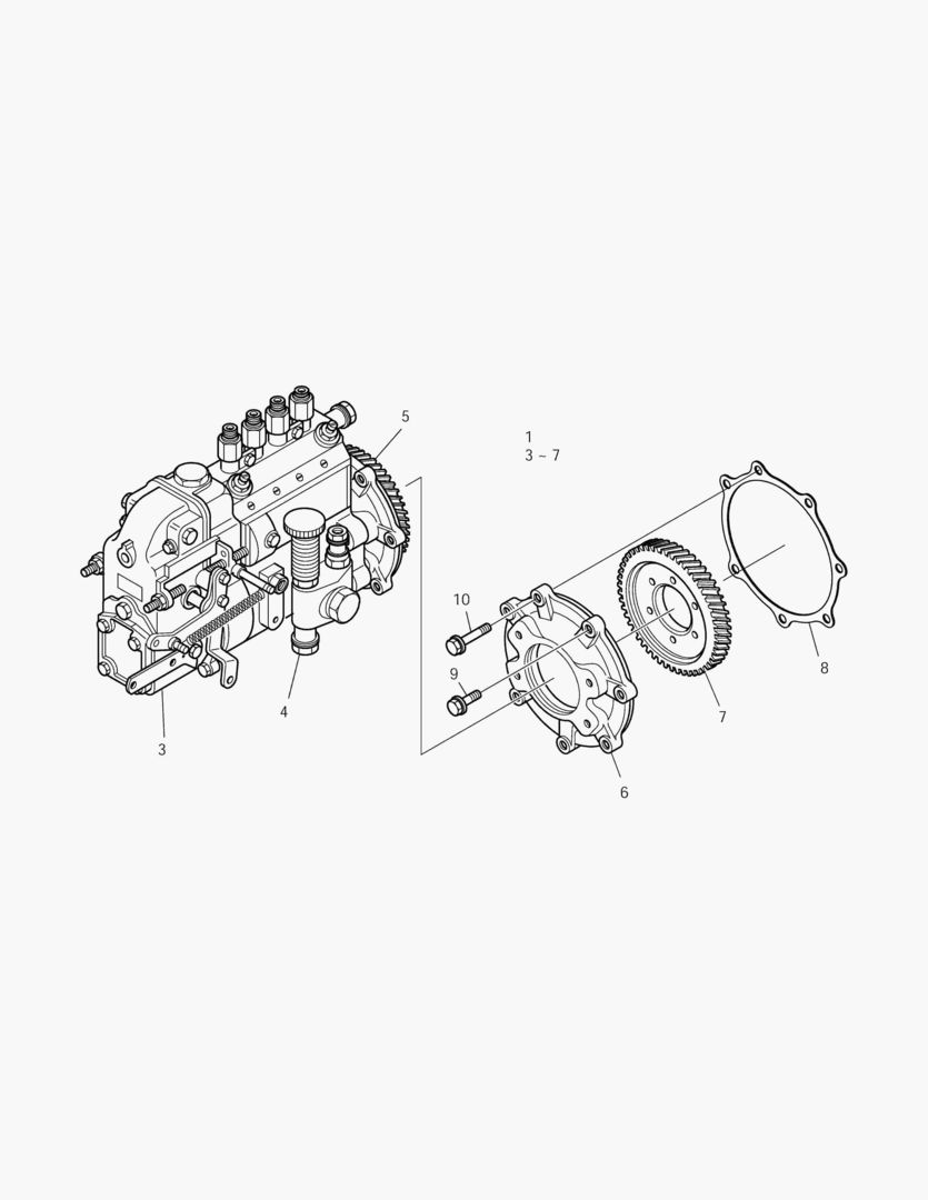 НАСОС ДЛЯ ВПРЫСКА ТОПЛИВА