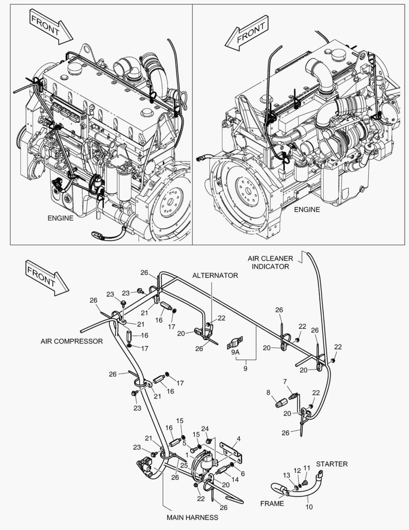 1441 ELECTRIC PARTS - ENGINE [10056~]