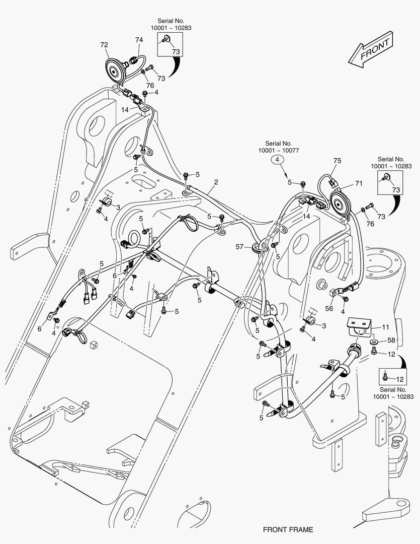 ЭЛЕКТРИЧЕСКИЕ ЗАПЧАСТИ - ФРОНТАЛЬНЫЙ