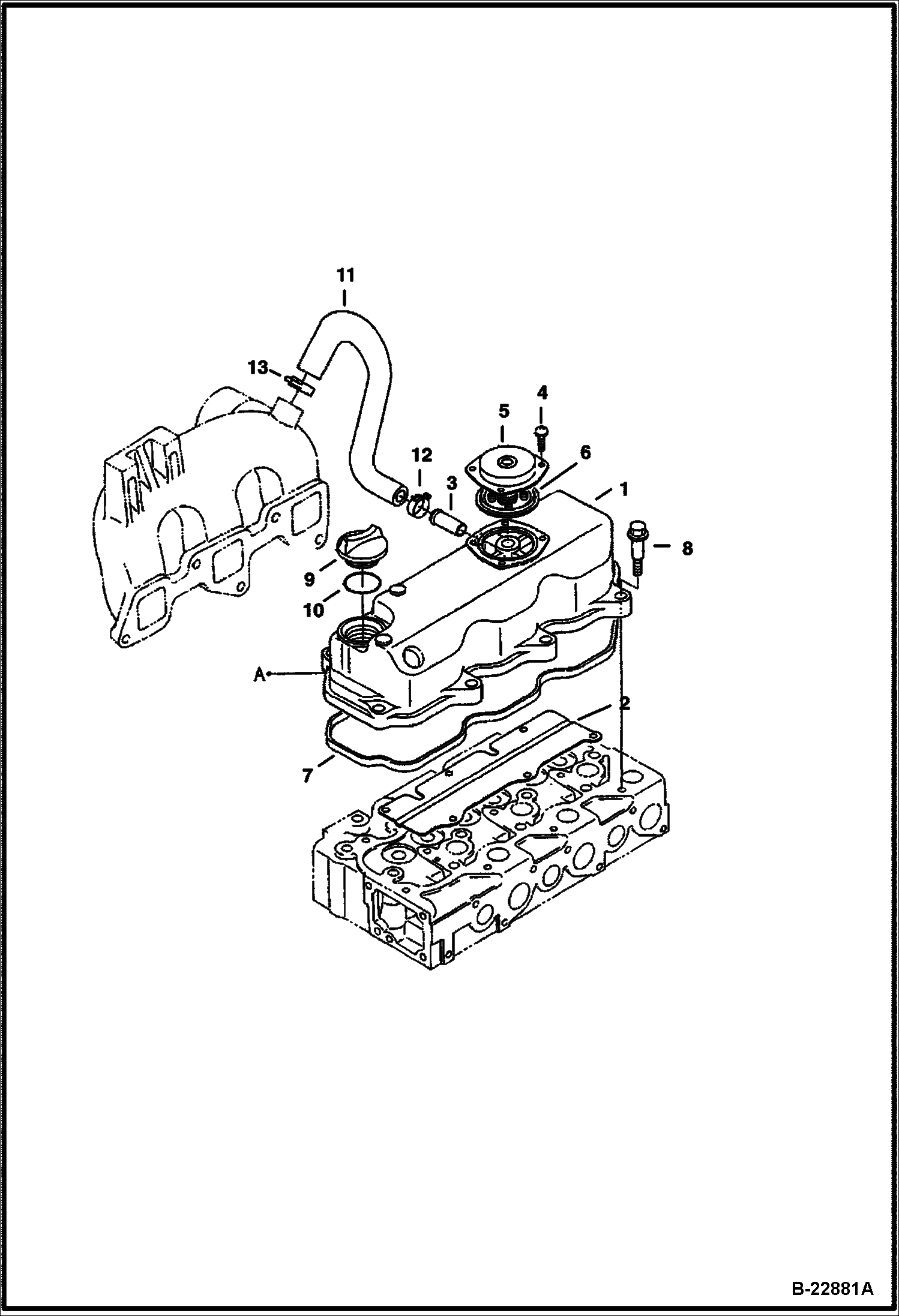 КРЫШКА ГОЛОВКИ KUBOTA - D1703-M-E3B - ВРЕМЕННЫЙ TIER IV REPLACEMENT