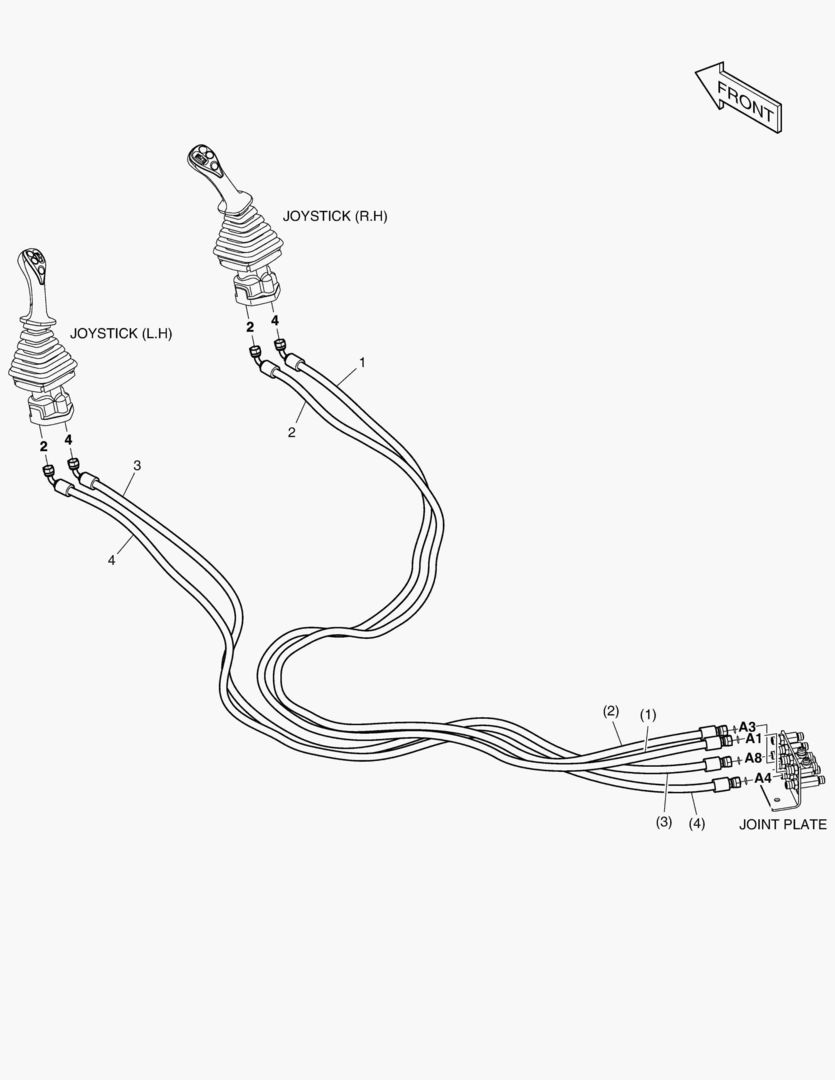 ТРУБОПРОВОД СЕРВОУПРАВЛЕНИЯ(9)