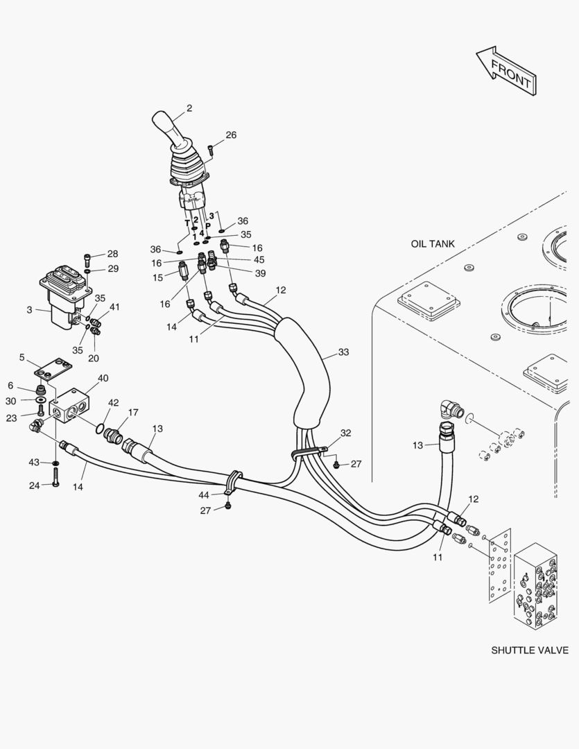 ТРУБОПРОВОД СЕРВОУПРАВЛЕНИЯ(8)