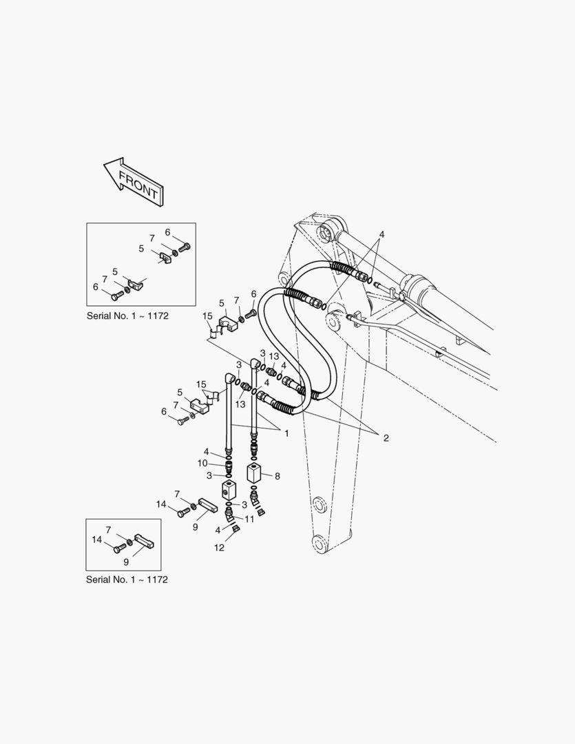 Спецтехника 6650 ARM PIPING-ARM 3.5m(ONE & TWO WAY) - главное фото