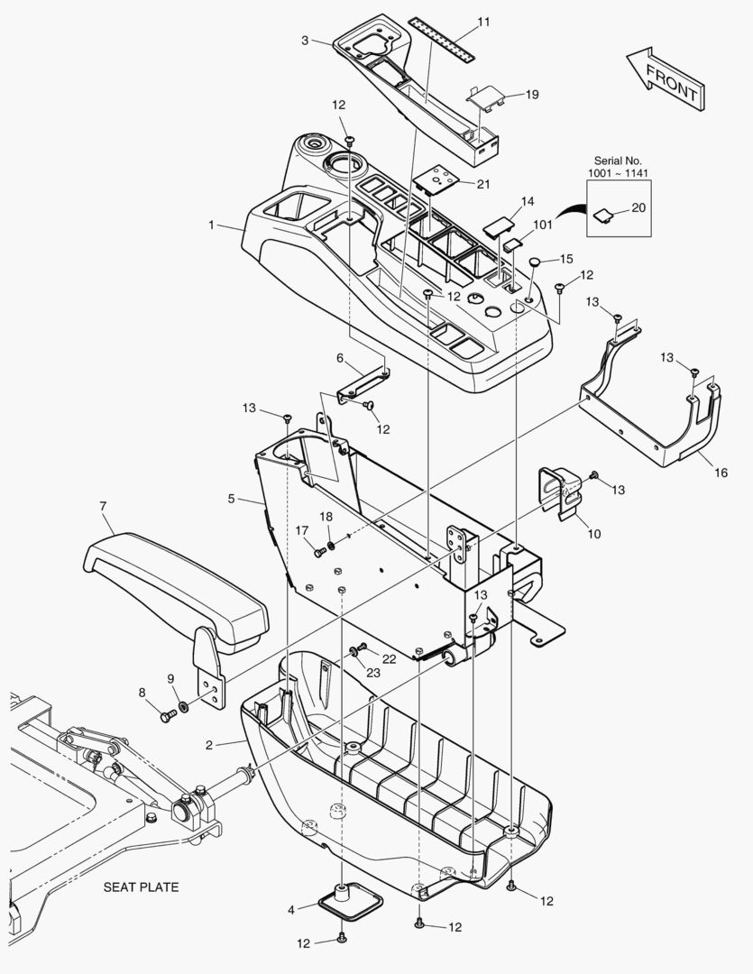ПУЛЬТ УПРАВЛЕНИЯ - ПРАВОСТОРОННИЙ