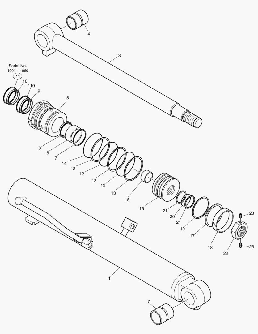 ЦИЛИНДР СТРЕЛЫ