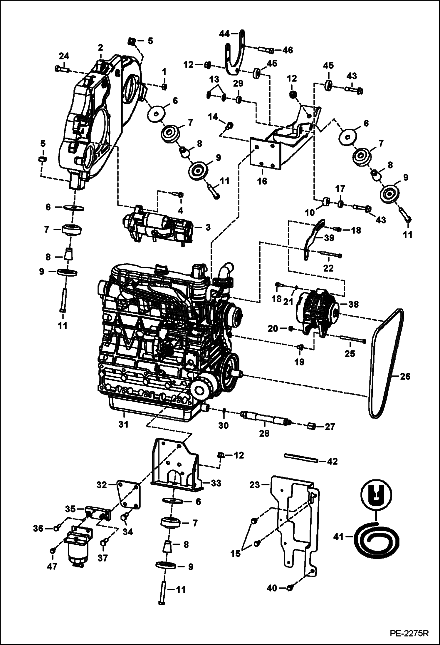 ДВИГАТЕЛЬ, ЕГО ЧАСТИ