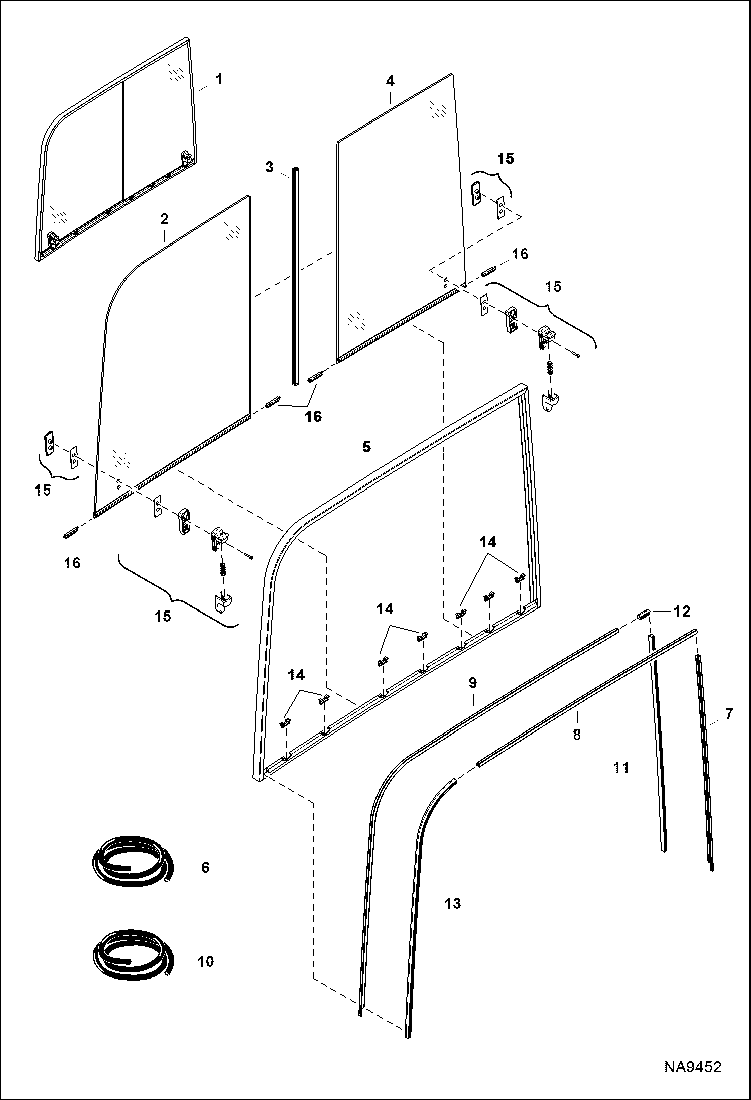 КАБИНА ВОДИТЕЛЯ (ПРАВАЯ ФАРА В СБОРЕ)