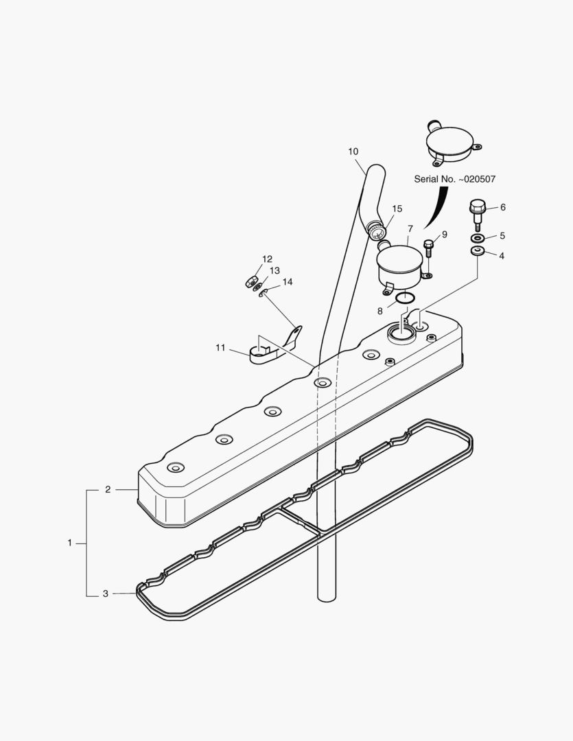 КРЫШКА ГОЛОВКИ ЦИЛИНДРА