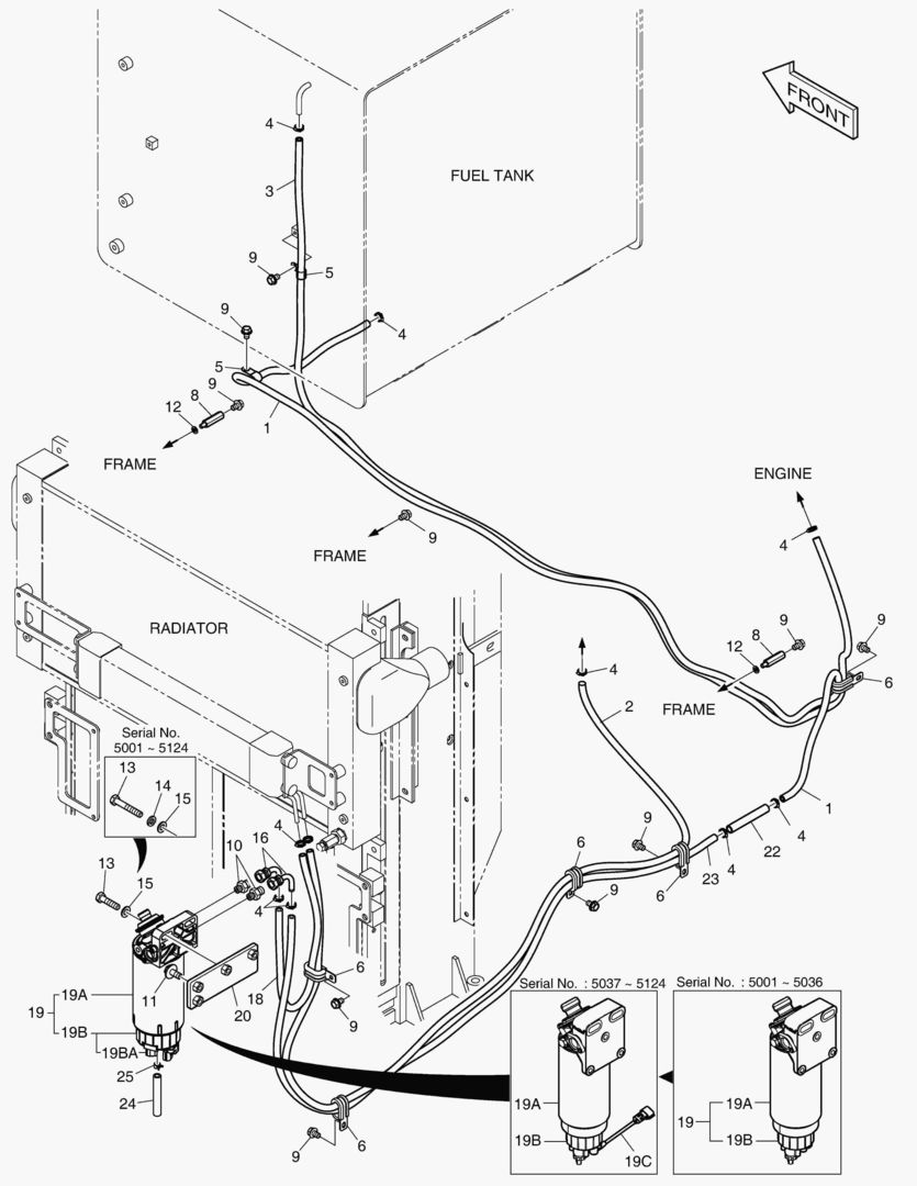 1200 FUEL PIPING [5001~5124]